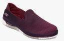 Skechers Women GO FLEX MUSE Burgundy Walking Shoes