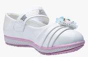 Smalltoes White Belly Shoes Girls