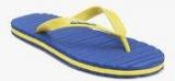 Sole Threads Grooves Yellow Flip Flops Men