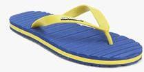 Sole Threads Grooves Yellow Flip Flops men