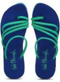 Sole Threads Olivia Blue Flip Flops Women