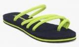 Sole Threads Olivia Green Flip Flops Women