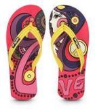 Sole Threads Pink Flip Flops Women