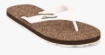 Sole Threads Rubber Cork Brown Flip Flops men