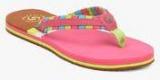 Sole Threads Shades Pink Flip Flops Women