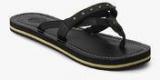 Sole Threads Star Gazer Black Flip Flops Women