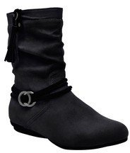 Sole To Soul Ankle Length Black Boots women