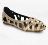 Solovoga Recut Gold Belly Shoes Women