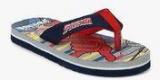 Spiderman Navy Blue Flip Flops Boys