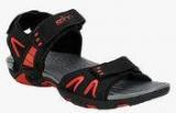 Spinn Black Floaters Men