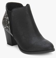 Spunk Black Ankle Length Boots women