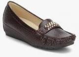 Spunk Maroon Moccasins Women