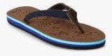 Spunk Navy Blue Flip Flops Women