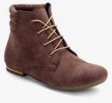 Steppings Brown Lifestyle Shoes Women