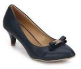 Steppings Navy Blue Belly Shoes Women