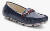 Steppings Navy Blue Moccasins Women