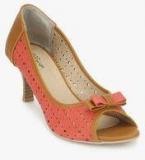 Steppings Peach Stilettos Women