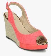 Steppings Pink Wedges women