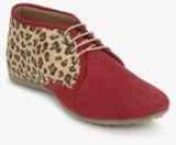 Steppings Red Lifestyle Shoes Women