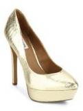 Steve Madden Artist Golden Stilletoes Women