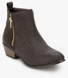 Steve Madden Brown Ankle Length Boots Women