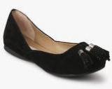 Steve Madden Capper R Black Tassel Belly Shoes women