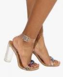 Steve Madden Control Silver Sandals Women