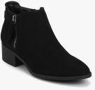 Steve Madden Dice Black Heeled Boots Women