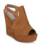 Steve Madden Fergee Tan Wedges Women