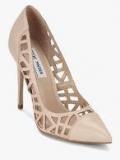 Steve Madden Priness Cream Lazer Cut Stilettos women