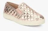 Steve Madden Quinsy Golden Metallic Casual Sneakers Women