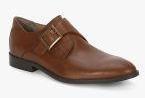 Steve Madden Straper Tan Formal Shoes Men