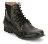 Steve Madden Triggah Black Boots Men