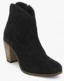 Superdry Alice Western Black Ankle Length Boots Women