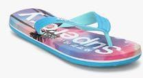 Superdry Aop Aqua Blue Flip Flops