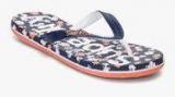 Superdry Aop Navy Blue Floral Flip Flops Women