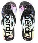 Superdry Black Thong Flip Flops Women