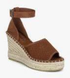 Superdry Brown Solid Sandals Women