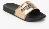 Superdry City Slide Golden Slippers Women