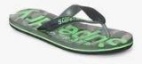 Superdry Classic Camo Black Flip Flops men