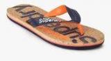 Superdry Cork Navy Blue Flip Flops Men