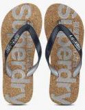 Superdry Cork Navy Blue Flip Flops Women