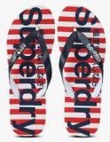 Superdry Eva Stripe Navy Blue Flip Flops Women