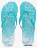 Superdry Faded Aqua Blue Flip Flops Women