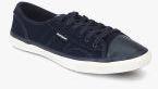 Superdry Low Pro Luxe Navy Blue Casual Sneakers Women