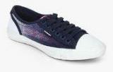 Superdry Low Pro Mesh Navy Blue Casual Sneakers Women