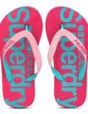 Superdry Mainline Pink Flip Flops Women