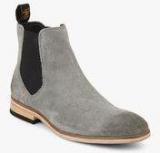 Superdry Meteor Chelsea Grey Boots Men