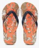 Superdry Navy Blue Printed Thong Flip Flops Women