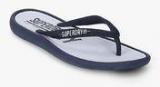 Superdry Nyc Navy Blue Flip Flops Women